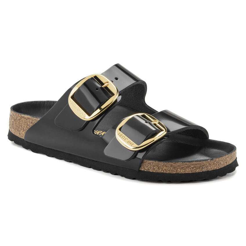 Arizona Big Buckle High Shine Black Complete Birkenstock