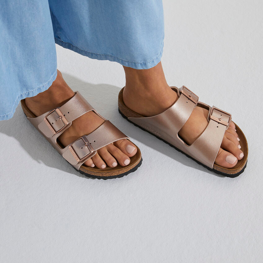 Arizona Classic Footbed Copper Metallic