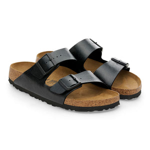 Arizona Classic Footbed : Black Embossed Lizard