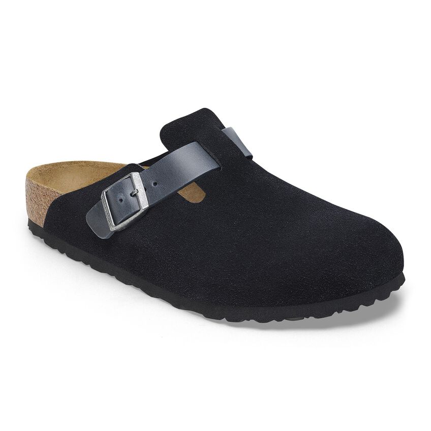 Boston Classic Footbed : Midnight Suede/Oiled