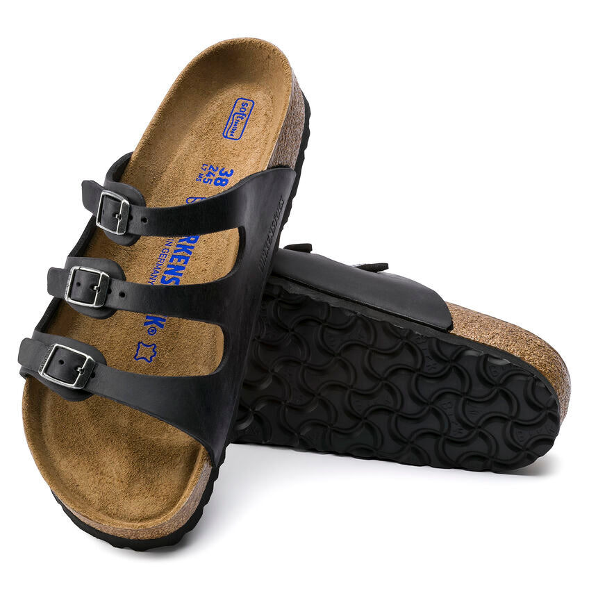 Florida Soft Footbed : Black Oiled