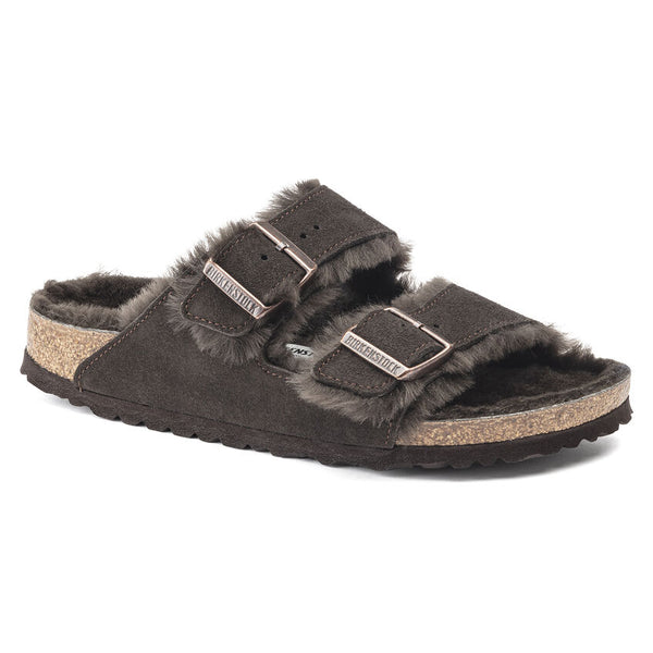 Arizona Shearling Suede Leather Mocha