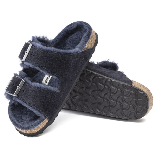 Arizona Shearling : Black - Complete Birkenstock