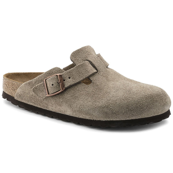 Boston Soft Footbed : Taupe - Complete Birkenstock