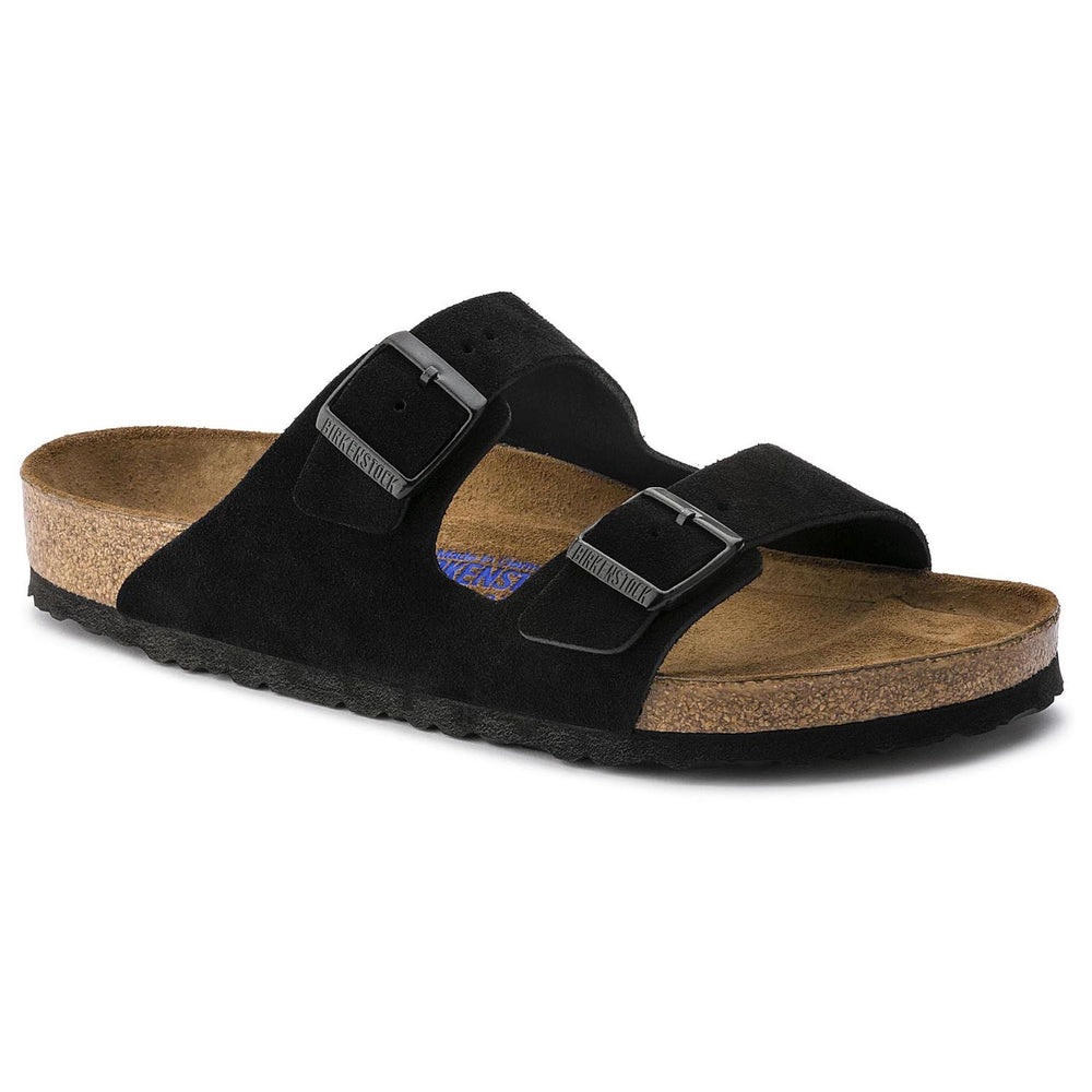 Arizona Soft Footbed : Black Suede